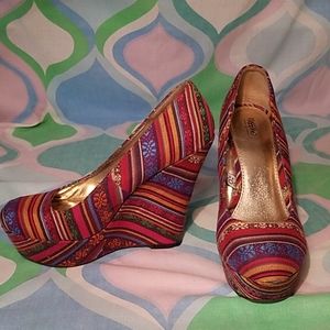 Boho Target platform Wedges